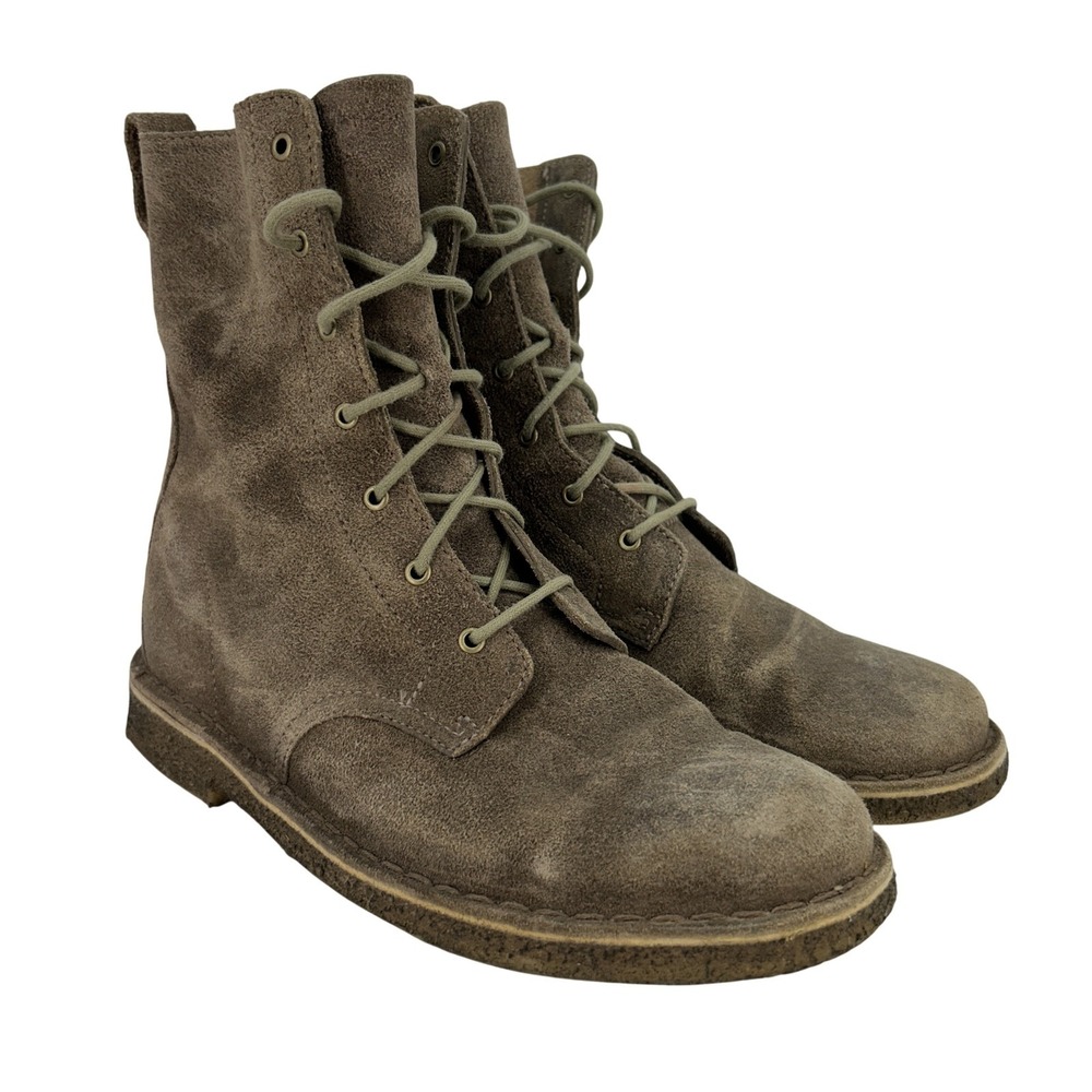 Clarks Originals Desert Boots Women Size 9 Suede Crepe Lace Up Ankle Chukka Moto